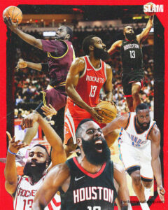 The Artistry of James Harden's Scoring: Mastering the Step-Back and Eurostep