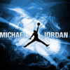 Airborne Legend: The Michael Jordan Symbol Soars