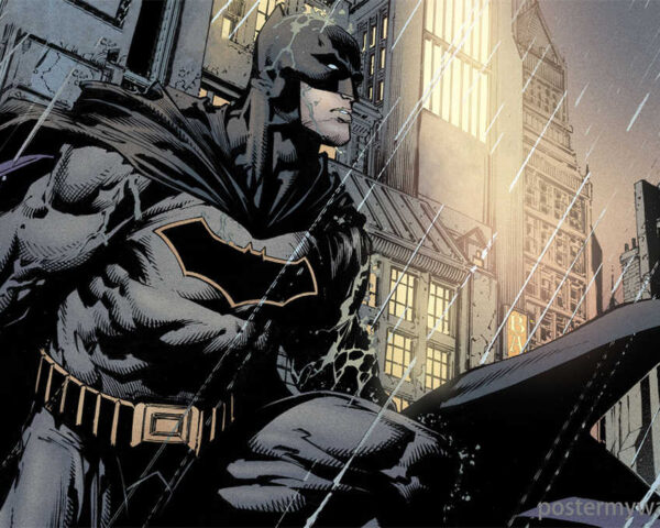 Unleashing Hero: Batman in Animated Form