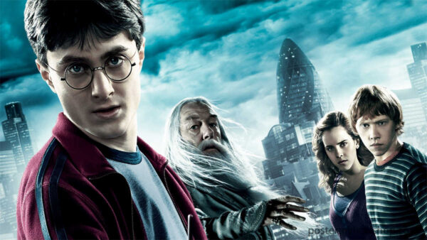 The Triumphant Trio: Harry Potter, Dumbledore in the Wizarding World