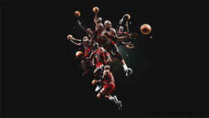 Michael Jordan: The Iconic Slam Dunk Champion