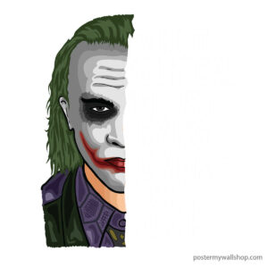 Unmasking the Joker: A Portrait of Madness