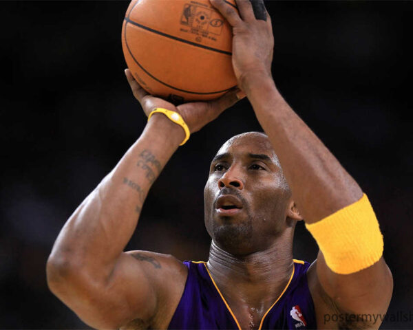 Kobe's shooting posture