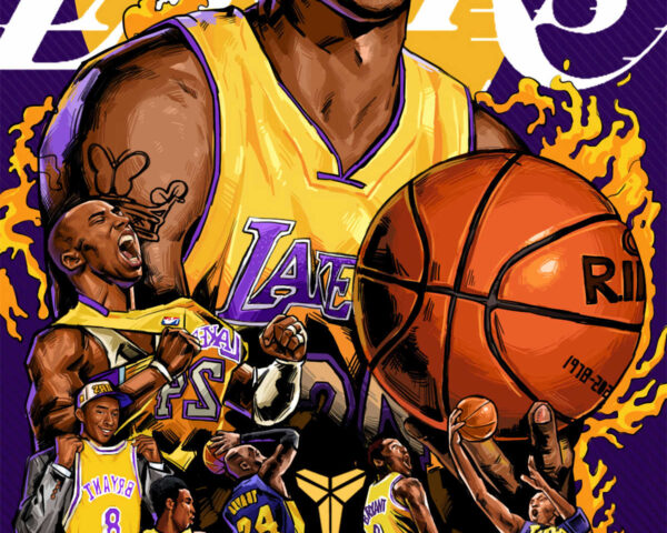 User R.I.P-Kobe bean Bryant Commemorative Kobe Bryant Illustration