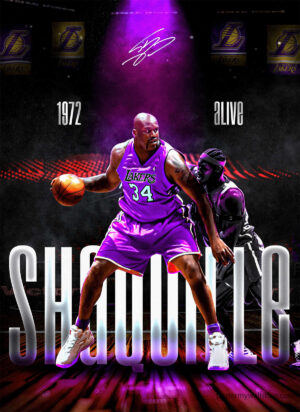 NBA Poster: Hoisting Banners and Dominating Eras