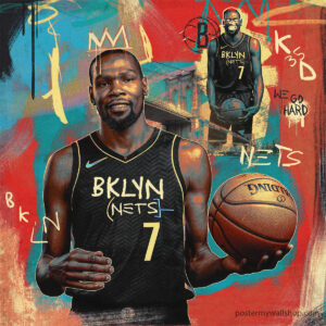 NBA Poster : Dunking with Authority and Style