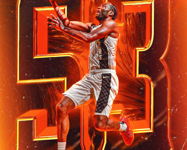 NBA Poster: The Defensive Prowess and Shot-Blocking Wizards