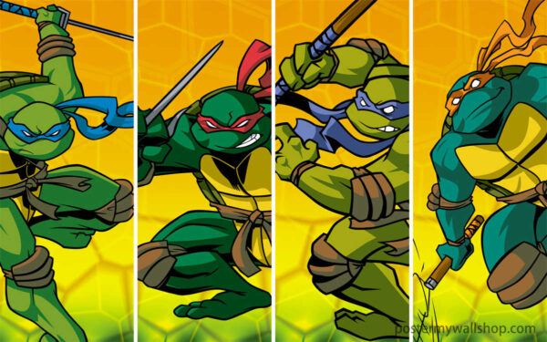 Ninja Turtles Unleashed: A Thrilling Poster