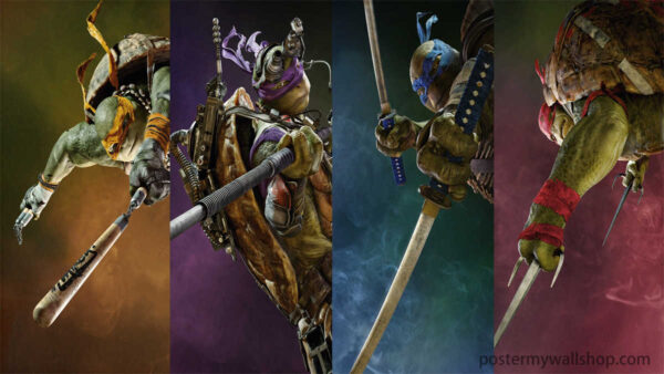 Rise of the Ninja Turtles: Unforgettable Poster Unveiled