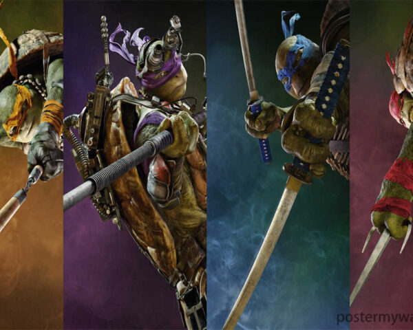 Rise of the Ninja Turtles: Unforgettable Poster Unveiled