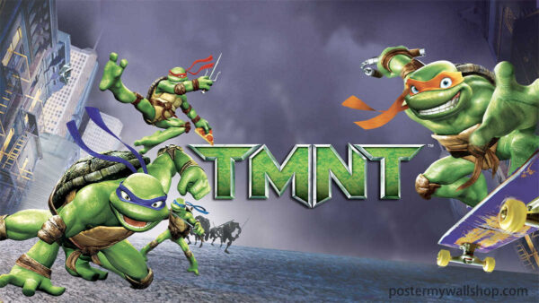 Turtle Power Unleashed! Get Your Hands on the Ninja Turtles Poster