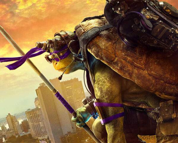 Dive into Adventure with the Ninja Turtles Poster