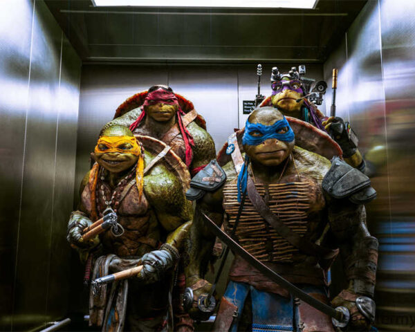 Get Ready for Shell-Shocking Action with the Ninja Turtles Poster