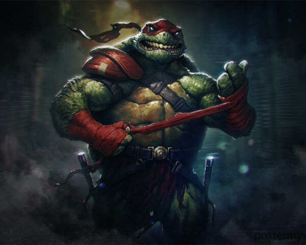 The Allure of Raphael: A Ninja Turtle with Attitude