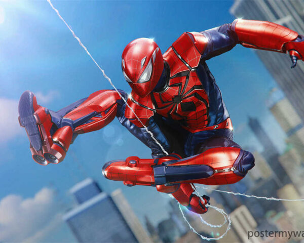 Swing into Action with Spider-Man - Epic Poster for Fans