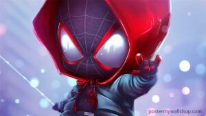 Web-Slinging Animated Action: Spider-Man Takes Center Stage!