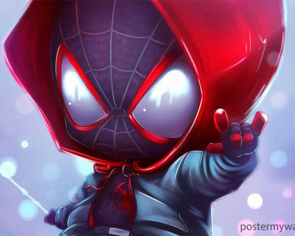 Web-Slinging Animated Action: Spider-Man Takes Center Stage!