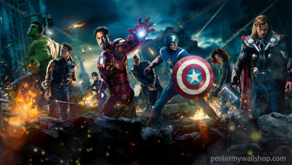 The Avengers: Earth's Mightiest Heroes Unite Battle Against Evil