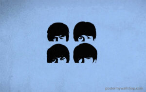 The Beatles Poster: A Kaleidoscope of Musical Magic