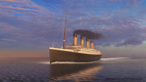 RMS Titanic was a grand and opulent ship