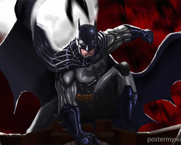 Batman: The Dark Knight Who Embraces the Shadows
