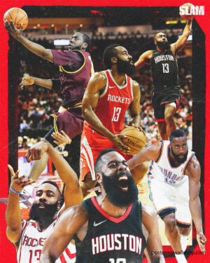 The Artistry of James Harden's Scoring: Mastering the Step-Back and Eurostep