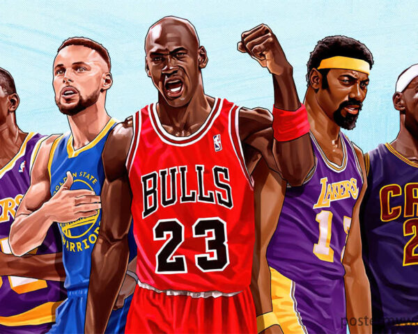 NBA Posters: The Power of Teamwork - Thriving Together