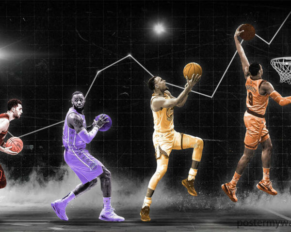 NBA Posters: The Ultimate Showmen - Entertaining the Masses