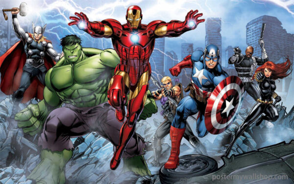 The Avengers: Superheroes Unite to Defend the Universe