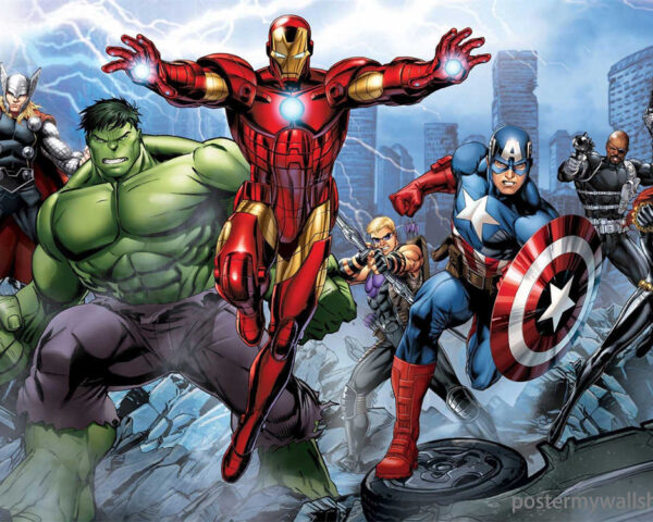 The Avengers: Superheroes Unite to Defend the Universe