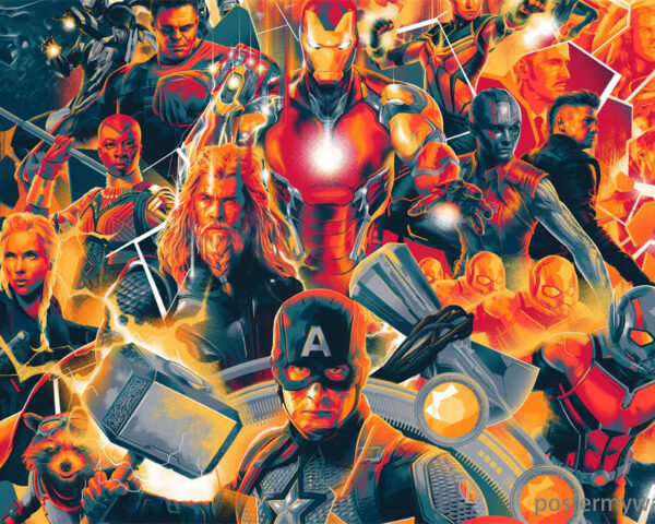 The Avengers: Iconic Team Poses and Powerful Moments